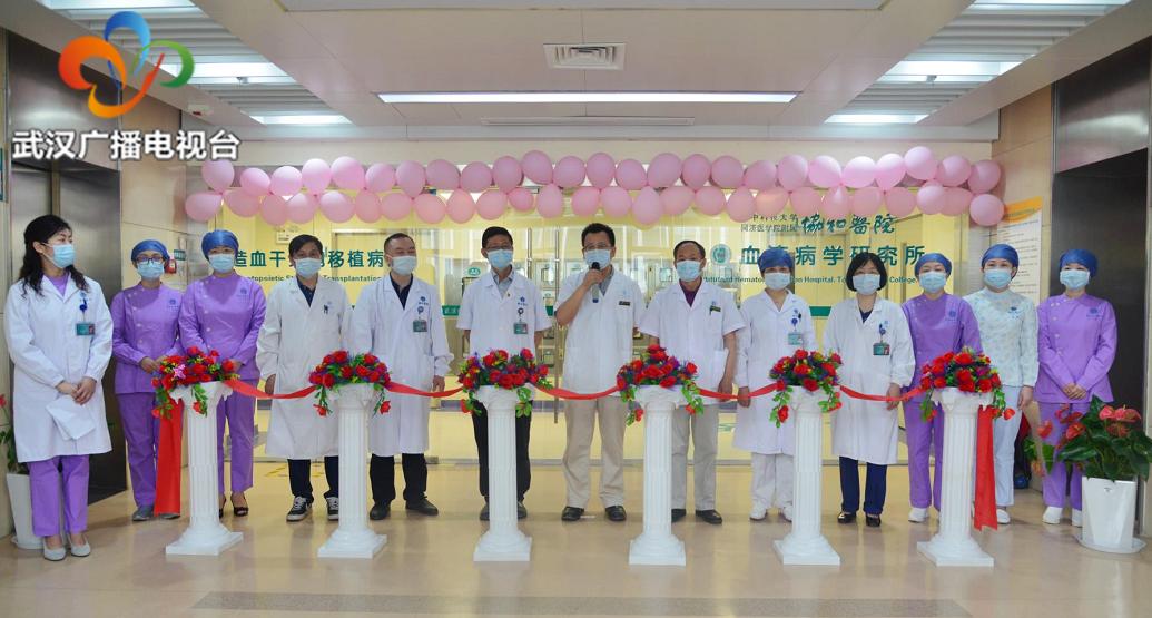 湖北首家可陪护的百级儿童骨髓移植仓正式投入使用
