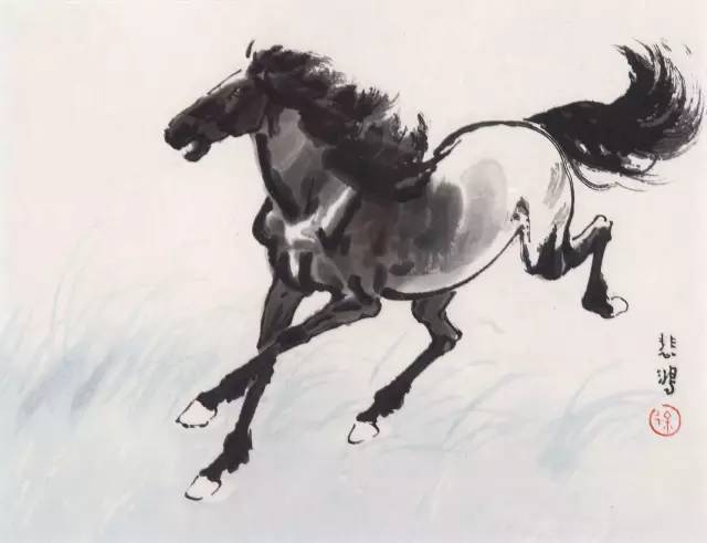 齐白石的虾徐悲鸿的马歇后语,齐白石画虾徐悲鸿画马还有谁