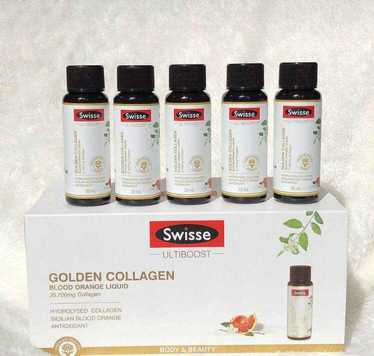 swisse胶原蛋白血橙精华睡前喝,澳洲swisse血橙胶原蛋白的吃法