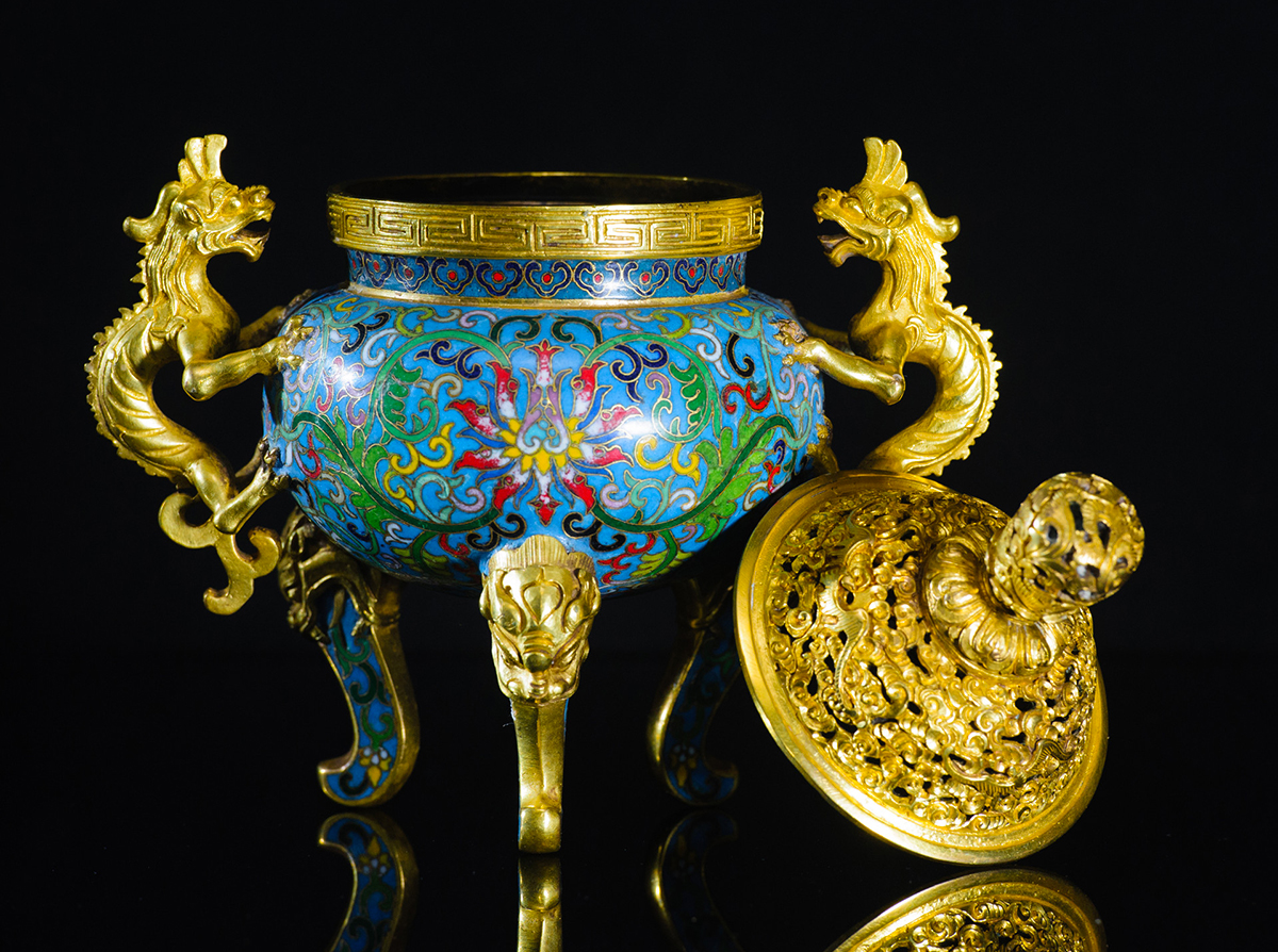 河北廊坊景泰蓝传统文化,廊坊非遗手工艺品