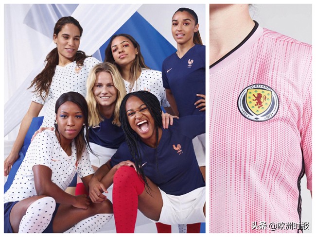 女足姑娘新look又美又飒,女足新look又美又飒