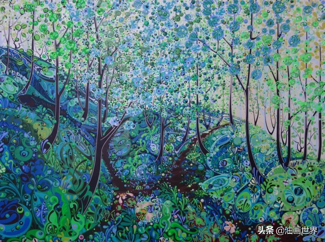 美丽和谐的色彩,丰富的图案,令人回味