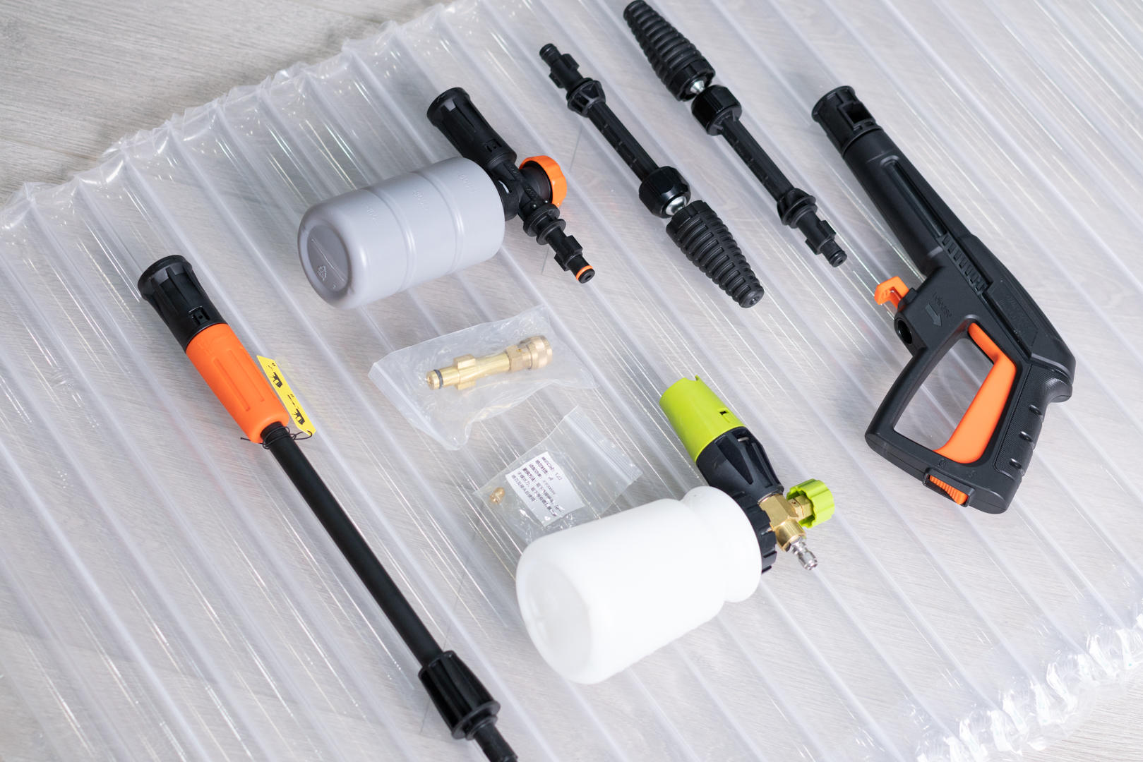 半价入手绿田悟空g4c洗车机,绿田悟空高压洗车机安装教程