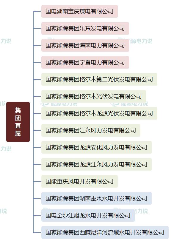 国家能源集团国华电力公司,国家能源投资集团下属电厂