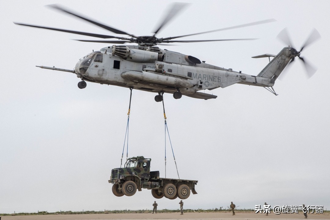 美国倾转旋翼直升机研发史,ch-53k种马王重型直升机研发时间
