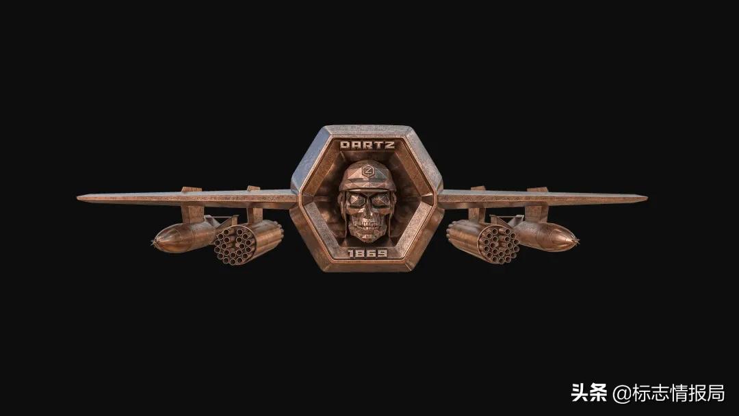 骷髅轰炸机!这应该是世界上最「硬核」的车标了