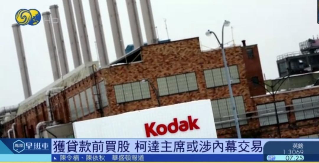 柯达转型医药,柯达改行制药后股价