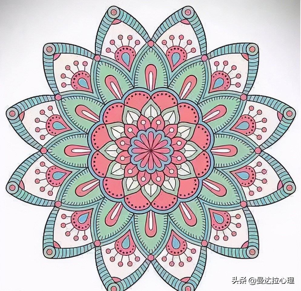 曼陀罗绘画心灵疗愈哪里学,曼陀罗自我疗愈绘画