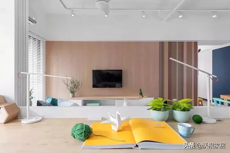 法式原木风家居案例,家居北欧风装修效果图