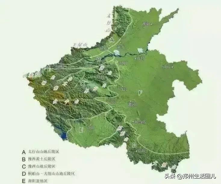 河南几大区域,河南未来十个区