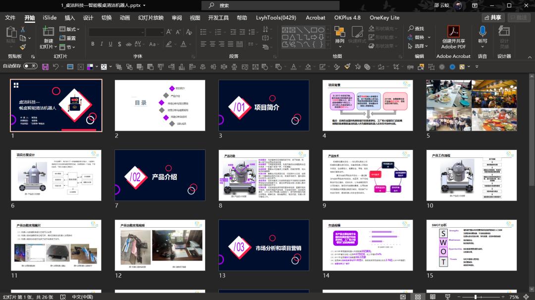 我帮大学生读者改了份参赛PPT,第二页这架构图,拿奖妥了