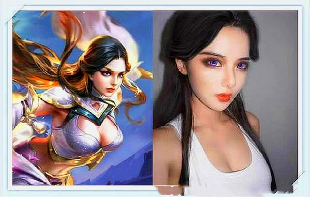 王者荣耀职业联赛cos露娜 (露娜一生所爱cos假发)