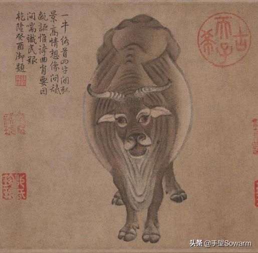 五牛图有没有收藏价值,香港国宝五牛图