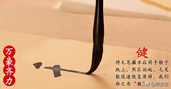 老祖宗总结的规律智慧,一招教会如何挑选一支好的毛笔