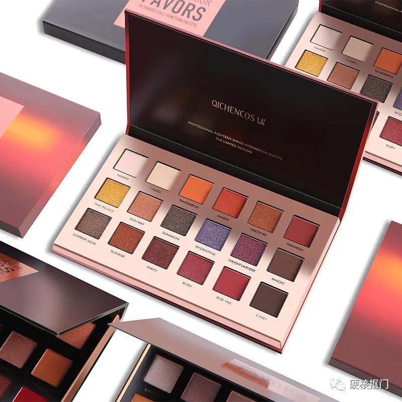 眼影盘推荐平价水泥盘,50元国货眼影盘合集