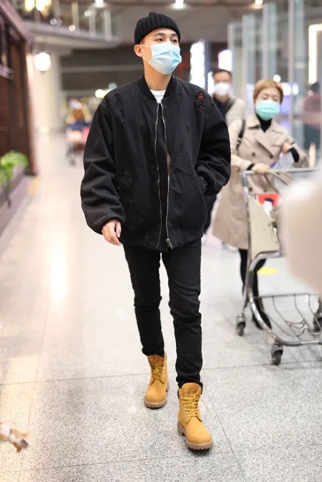 欧豪穿飞行员夹克,欧豪穿搭夹克