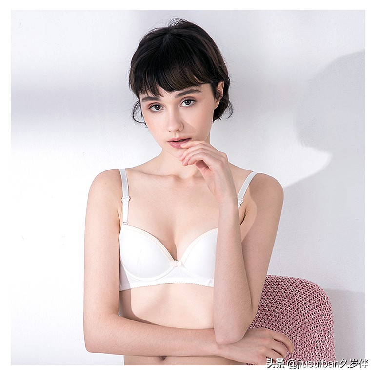 小胸发育期纯棉聚拢文胸,发育期聚拢文胸