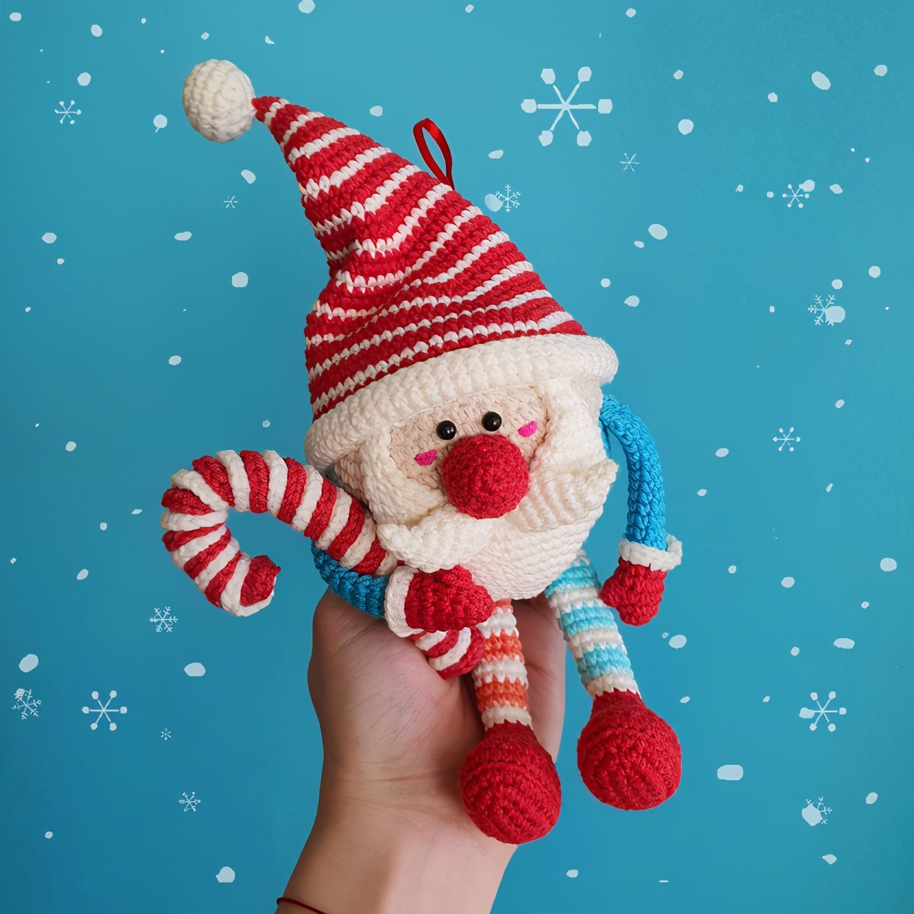 纯毛线钩织小玩意,最火毛线钩织