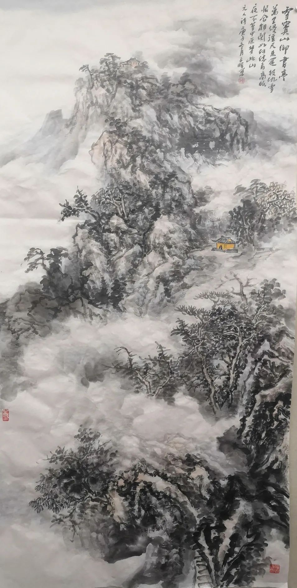 「艺展中国」汪文晖国画山水作品欣赏（2021迎春展）
