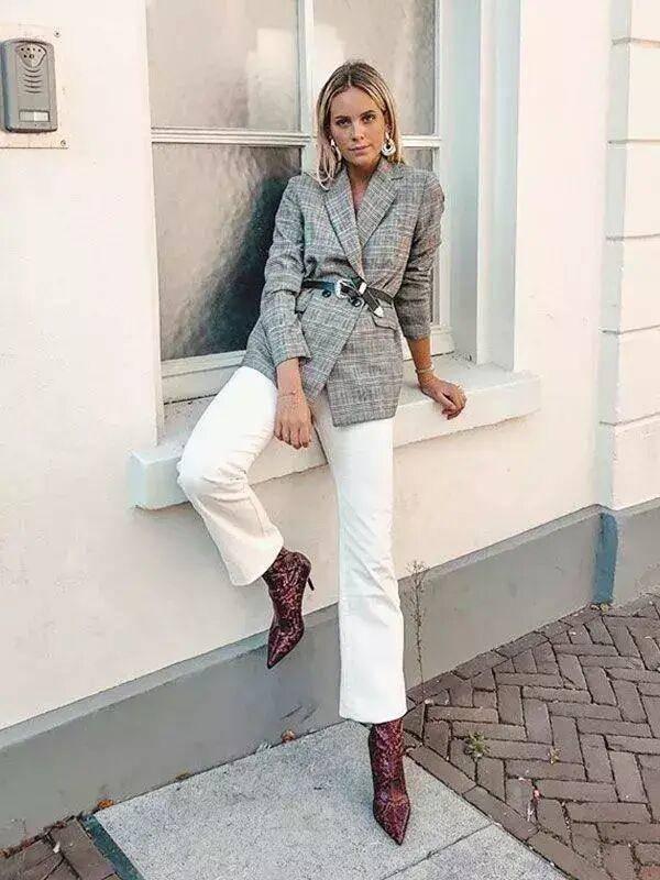 小个子腰带装穿搭150显高,矮个子怎么系腰带显高显瘦