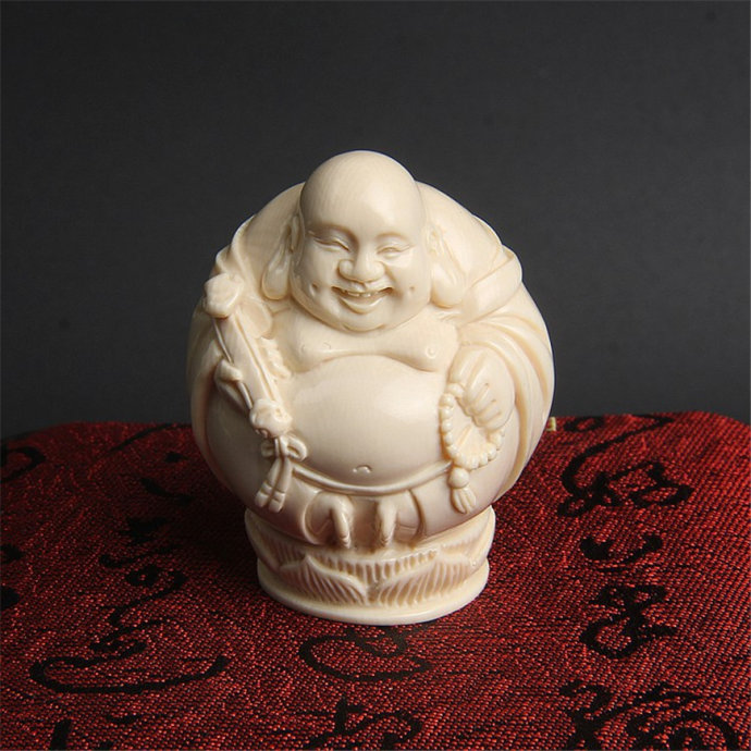 耗时3年才完成的猛犸牙雕作品,猛犸牙雕彩刻