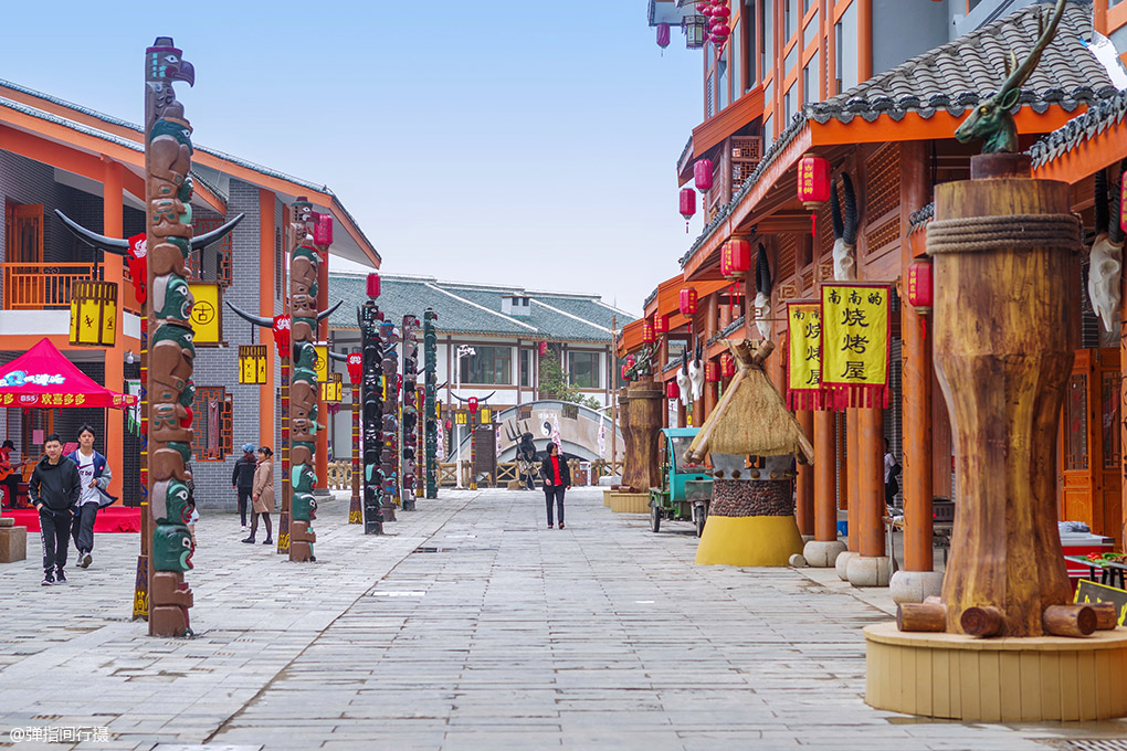 江西山谷里的清明上河图,清明上河图浓缩版婺源篁岭景区