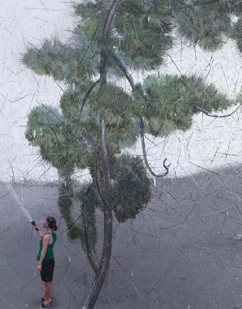 北纬40度画室好吗,适合画室的大型油画作品