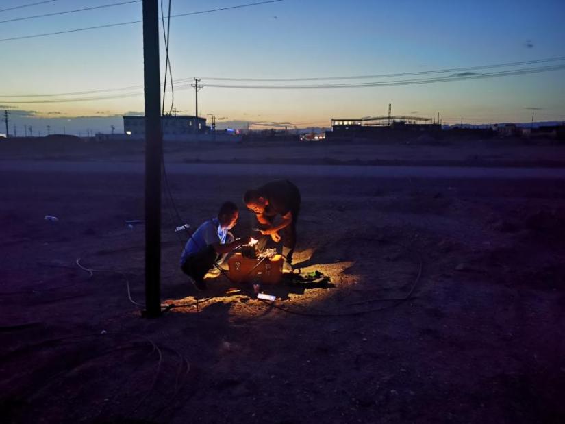 北方的朋友回避一下给南方的朋友看看*疆新**电信人拥有的职场环境