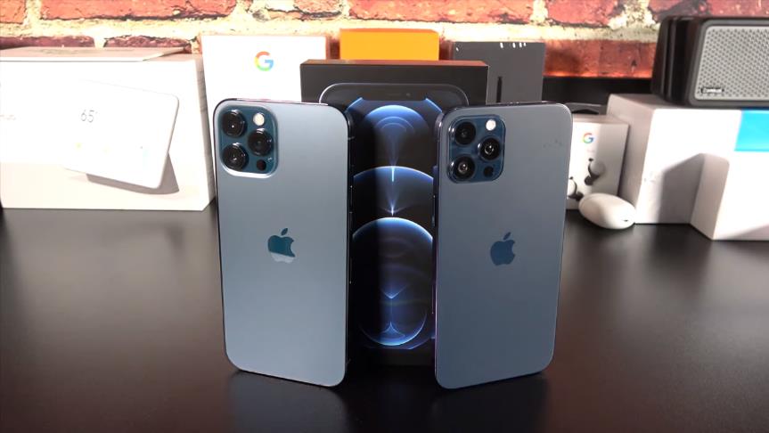 山寨苹果12promax,真假苹果12promax外观对比