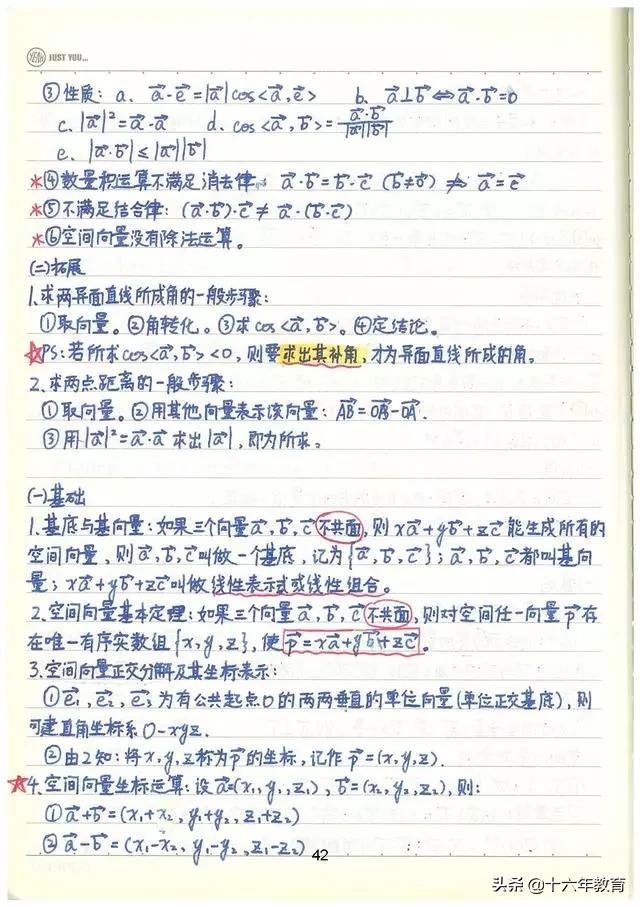 高考数学90分必会知识点,高考数学150学霸的笔记和归纳