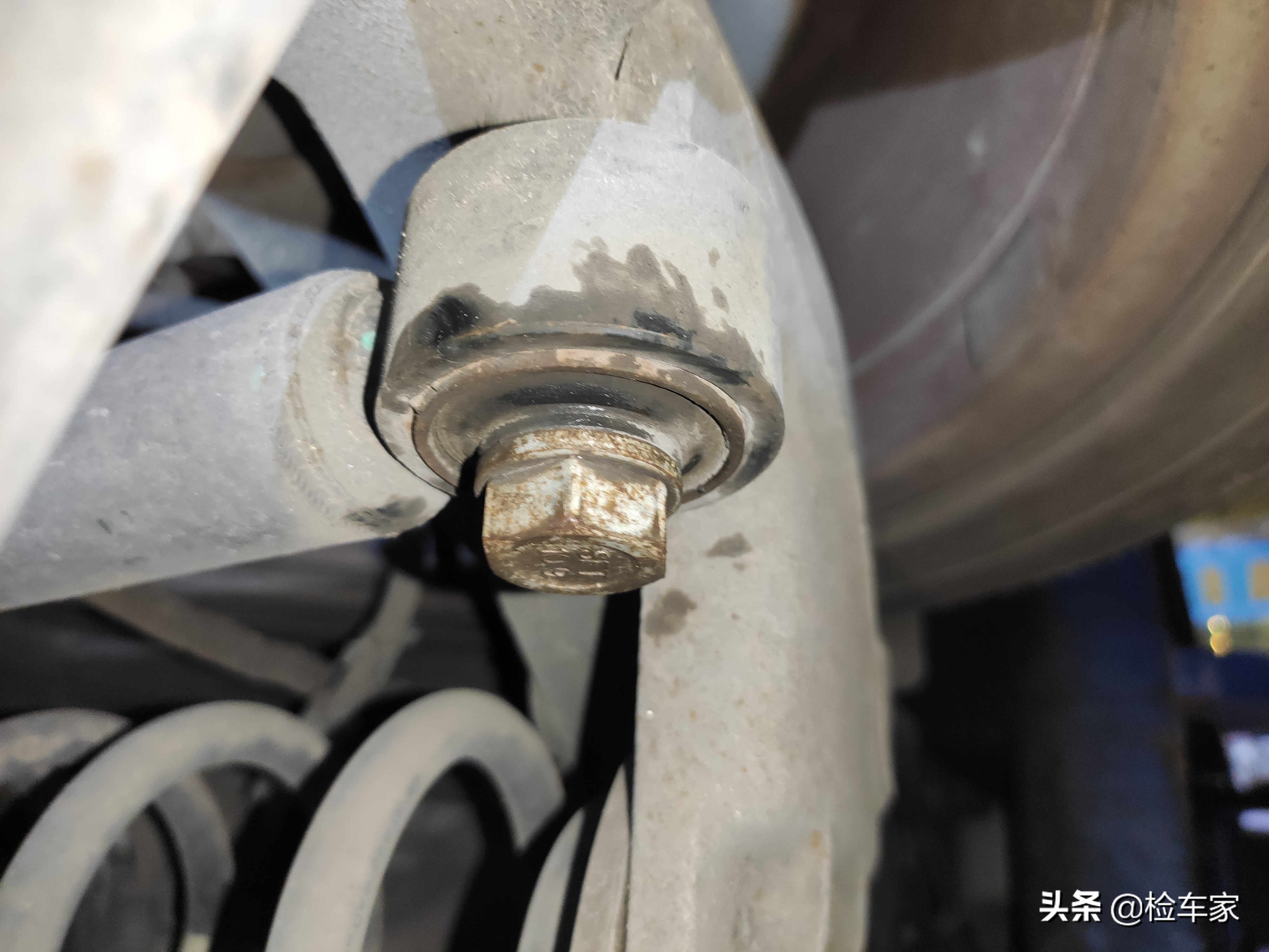 东北客户异地委托检测别克英朗，车尾焊接不敢买，客户：怕冻掉了