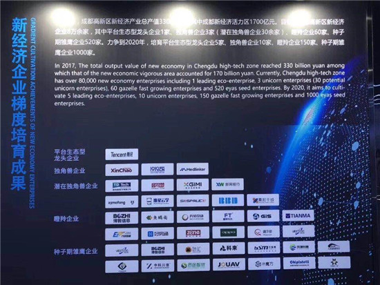 成都新经济开展情况,2023年成都市新经济示范企业