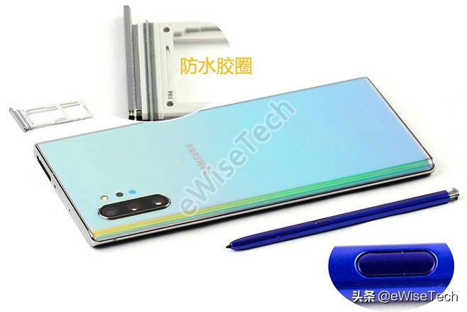 eWiseTech拆解：Note10+5G的S-Pen都更新了哪些？