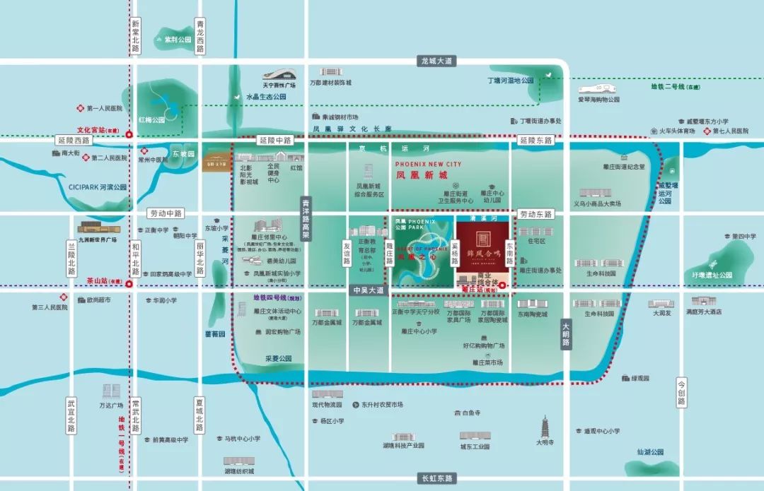 伴读正衡、地铁上盖综合体，凤凰新城又一块拼图，补齐了