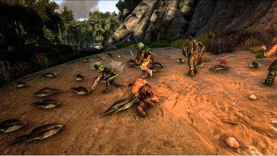 方舟生存进化灭绝水蛭,方舟生存进化被水蛭吸住了怎么办