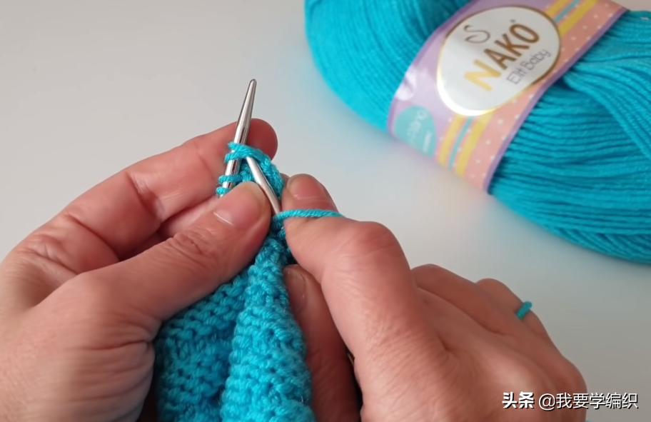 新手也能学会的一款帽子，成人孩子都适合，宝宝抽绳香肠帽教程