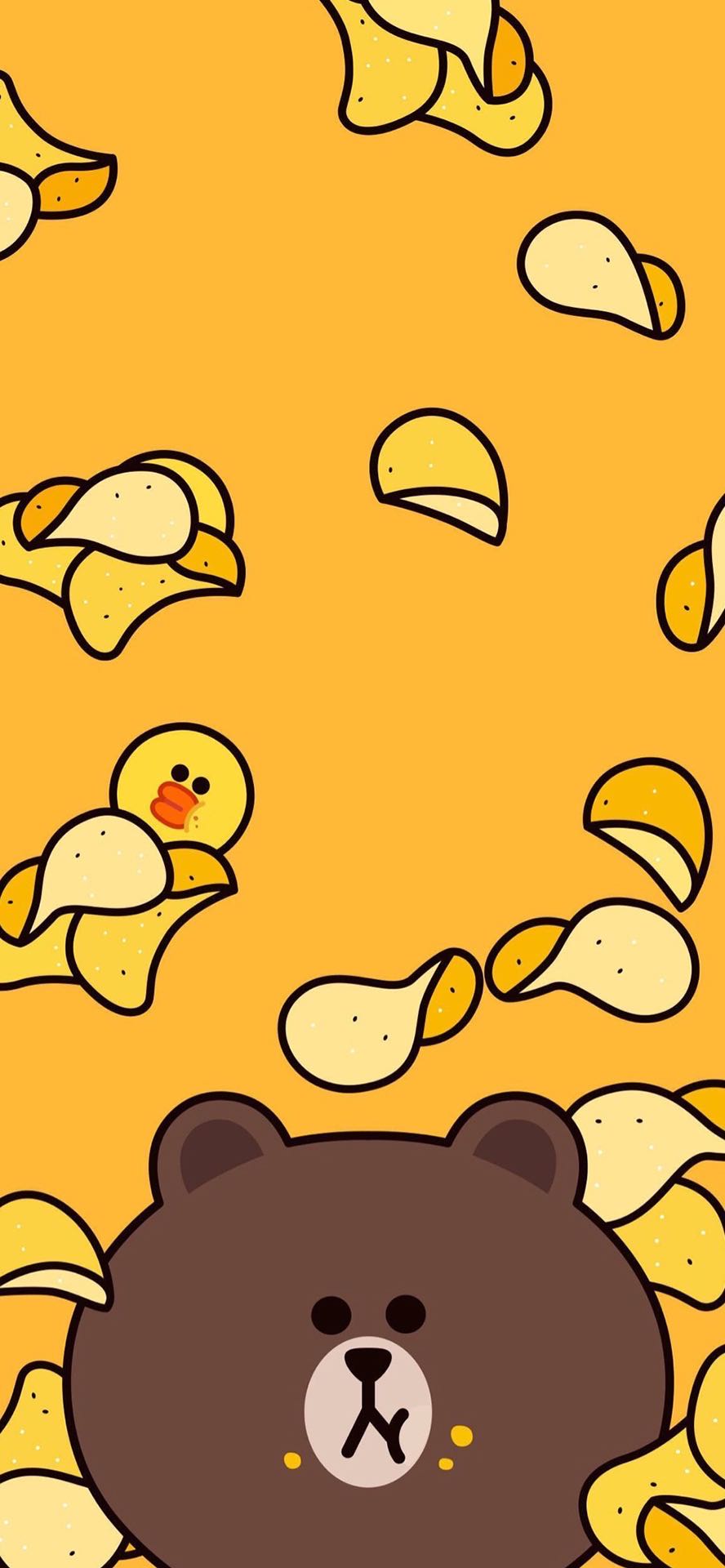 布朗熊可妮兔莎莉鸭壁纸,壁纸iphone专用布朗熊和可妮兔