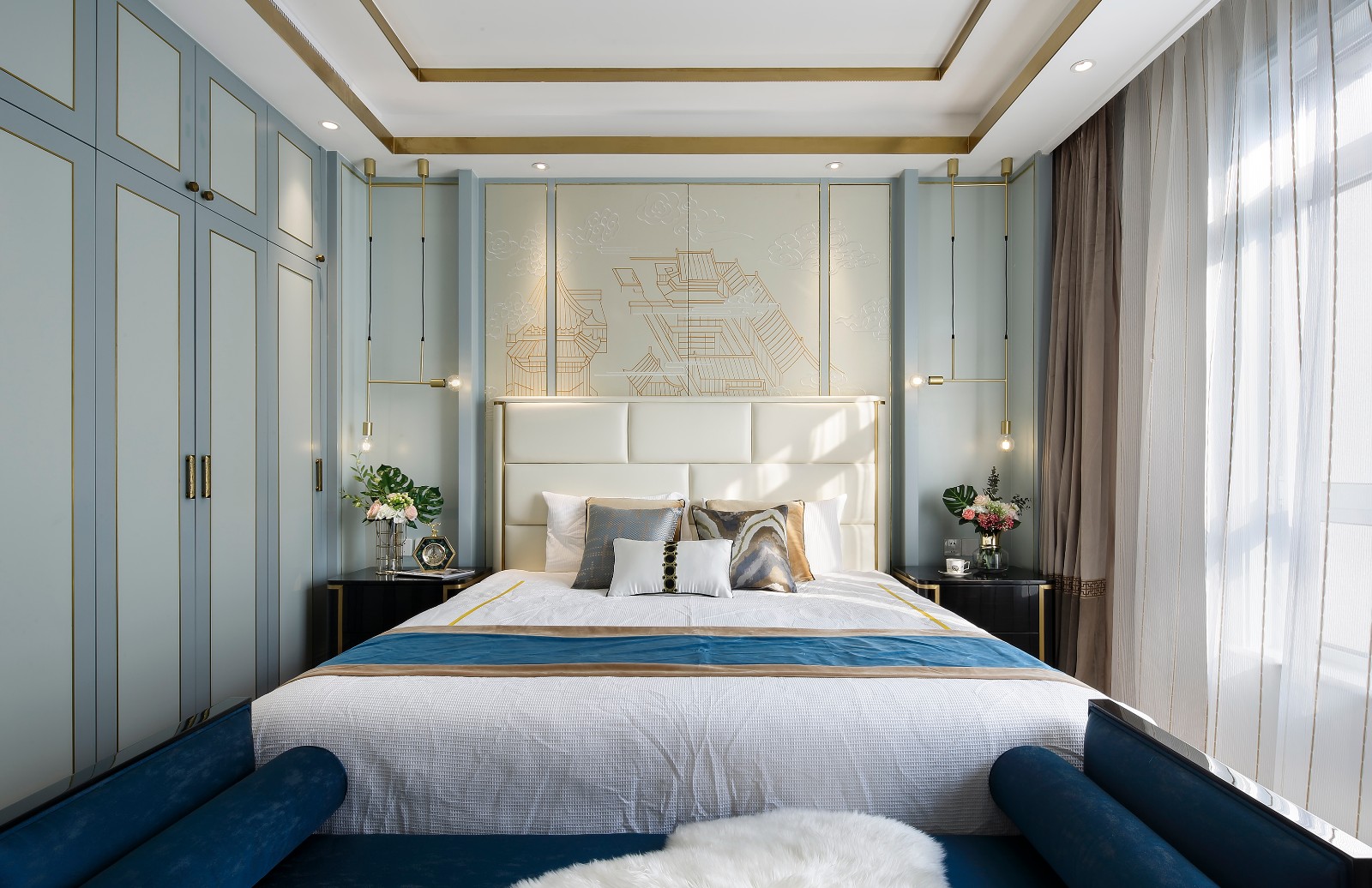 1814平米轻奢设计,146平米轻奢设计