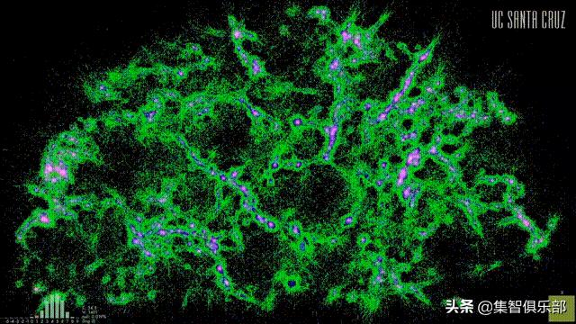 小小黏菌，大大智慧：预测星系间暗物质网络的黏菌算法