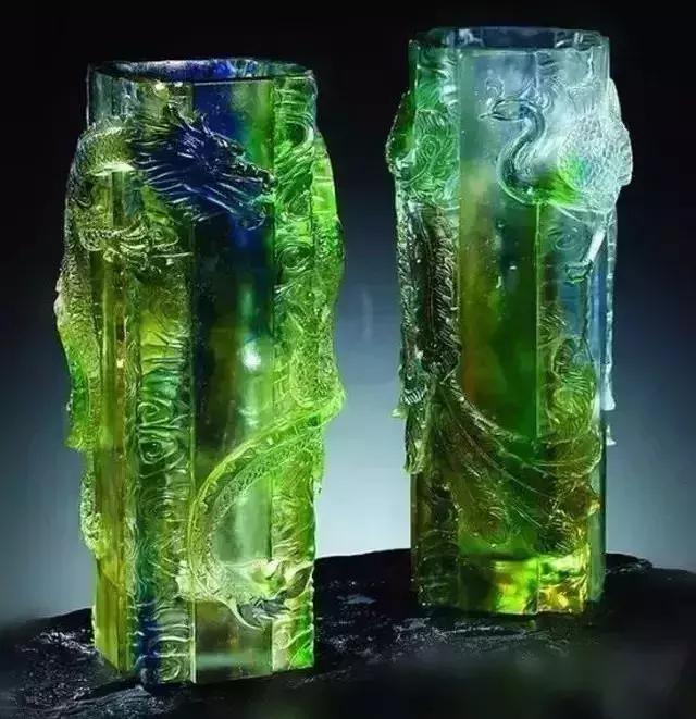 古代精美琉璃器,古代琉璃器物