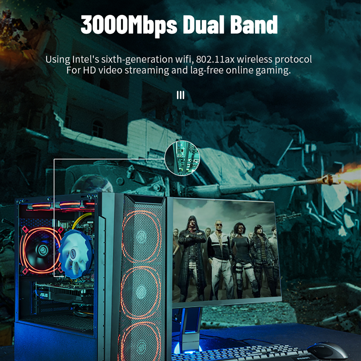 JOOWIN教你：用“隐形网线”让台式机快速稳定上网？