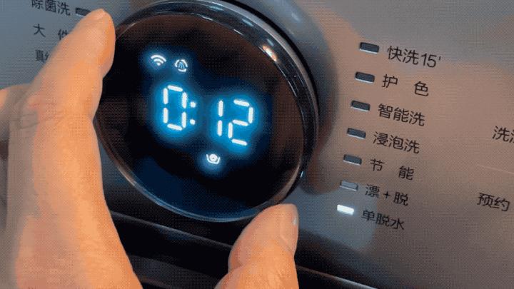 美的y1y洗衣机测评,全自动洗衣机就是方便