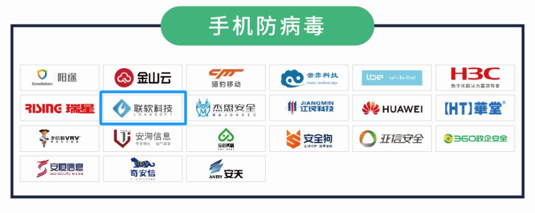 联软科技入选《CCSIP2020中国网络安全产业全景图》