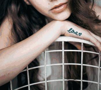 半永久纹身贴跟真纹身一样颜色,半永久纹身1-100天效果图