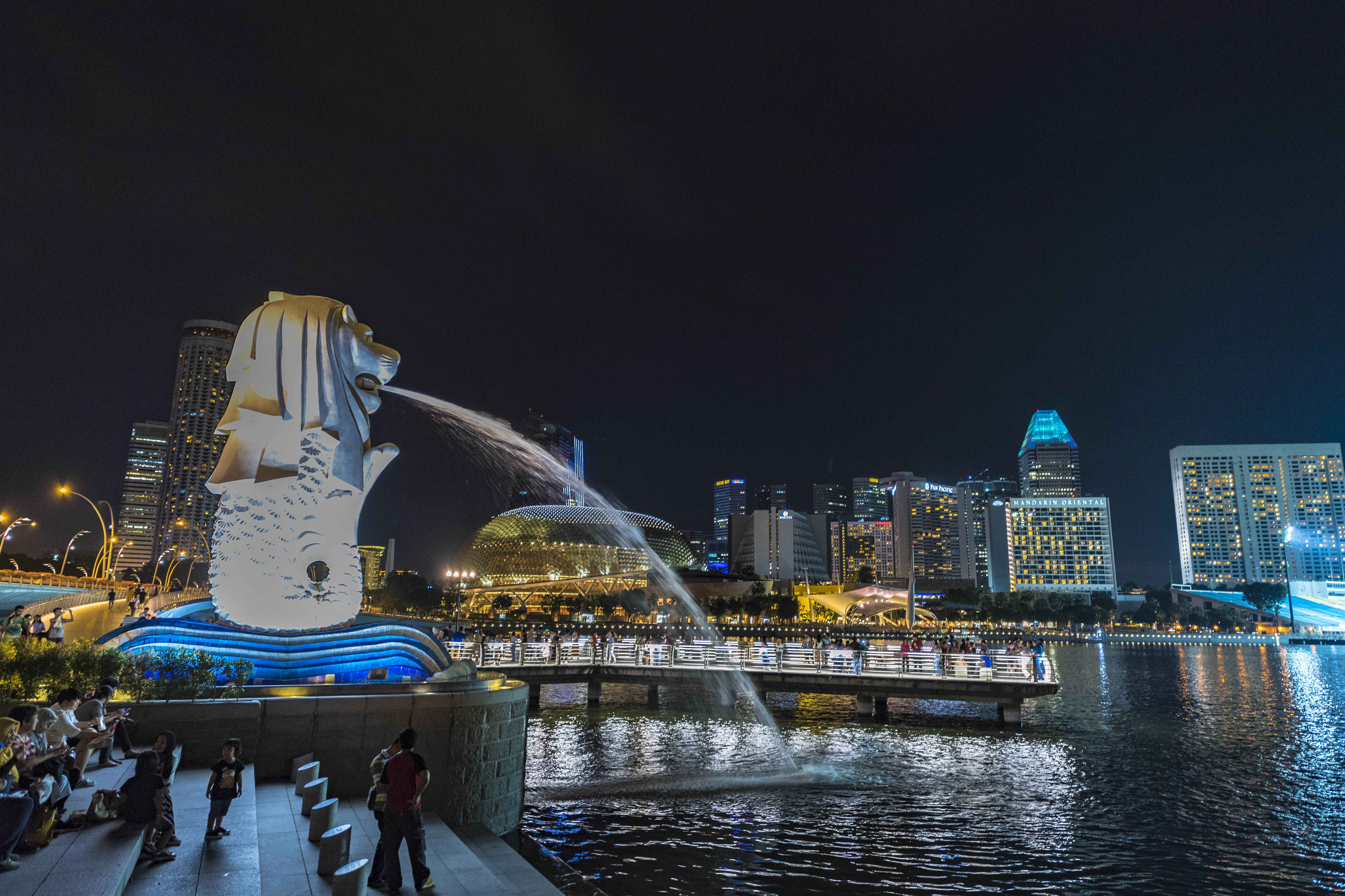 新加坡夜景旅游攻略,新加坡克拉码头夜景