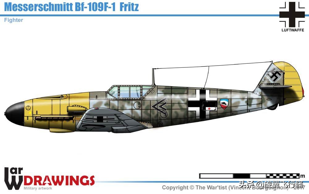 夹在E系列和G系列中的德国Bf-109F系列战斗机，同样相当出色