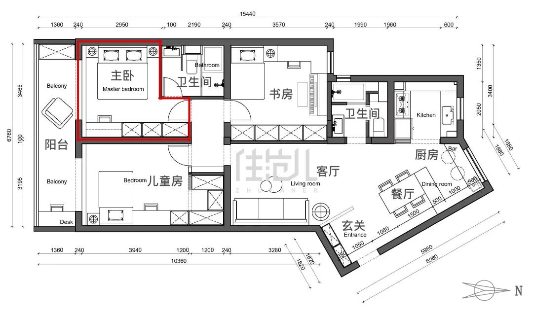 绝了！100㎡两娃之家零杂物，鸡肋空间原地增值20万