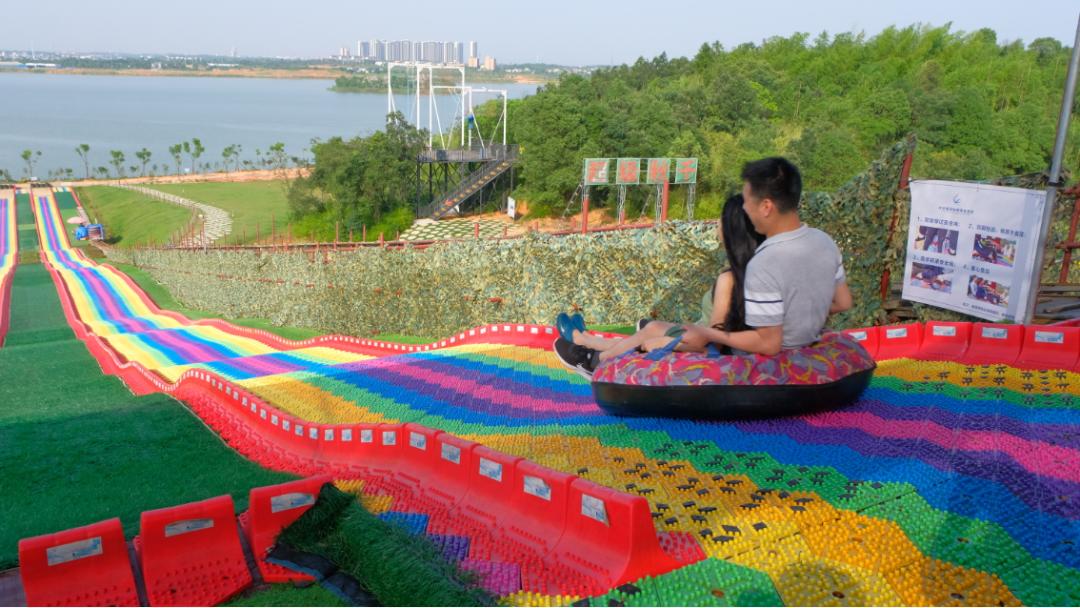 万亩花海游玩,湿地公园网红打卡地花海