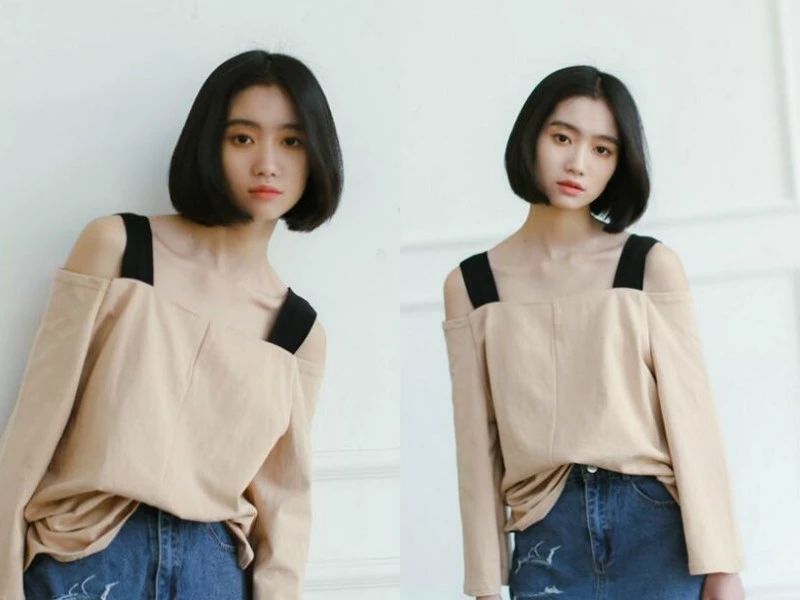 大脸适合波波头发型吗,大脸波波头发型