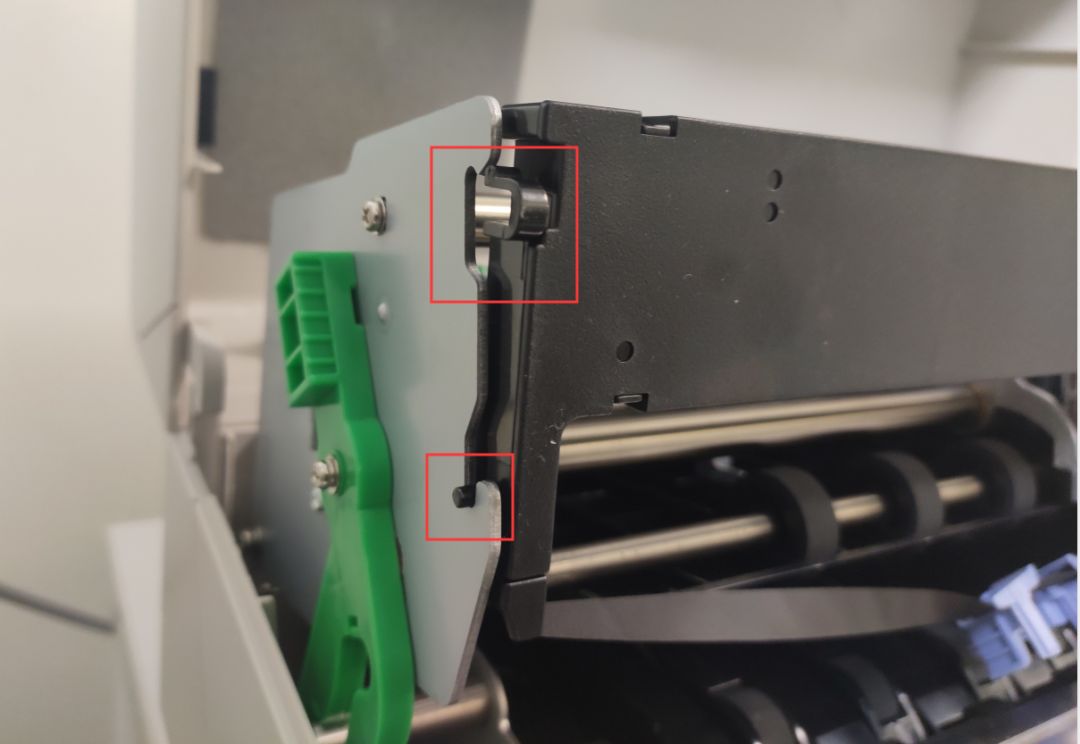 富士通针式打印机怎么取色带卡扣,富士通针式打印机怎么装纸